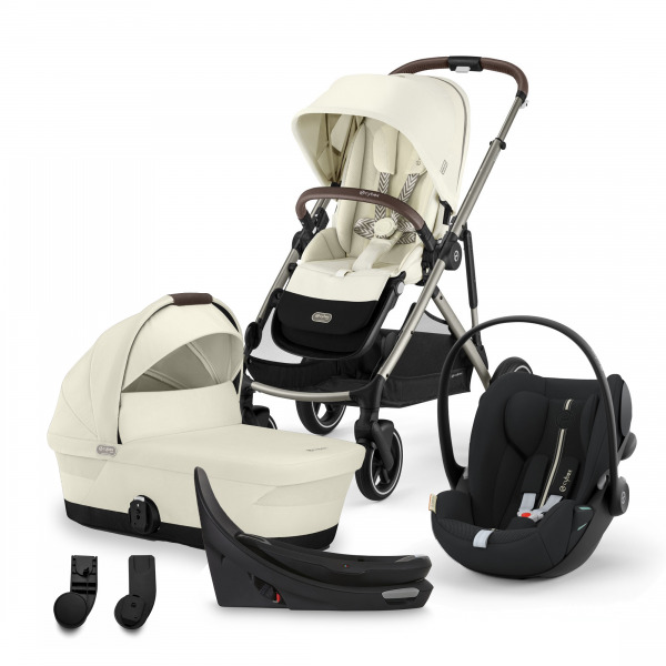 CYBEX Gold Gazelle 4in1 - Seashell Beige/Moon Black